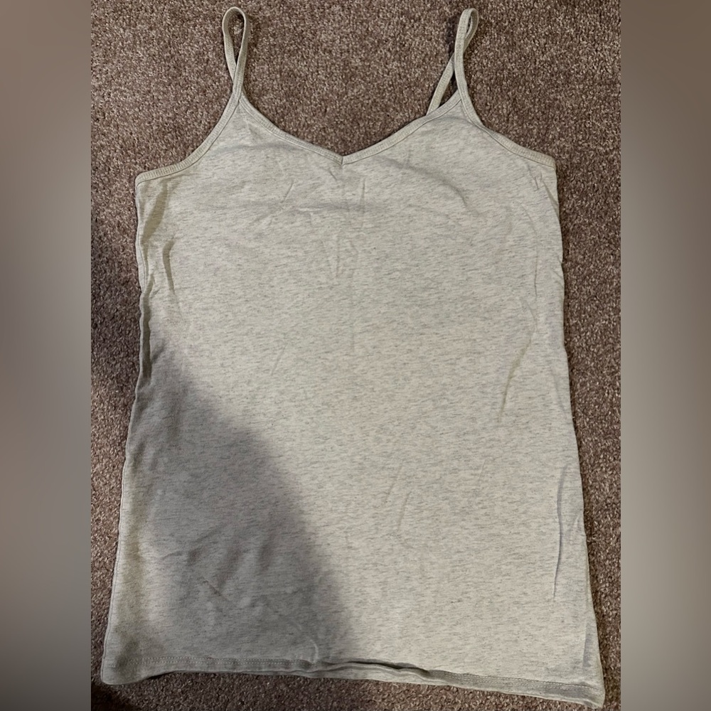 Forever 21, cream color tang top. Size: Large